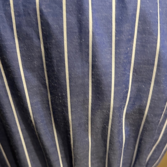 Urban Outfitters Blue and White Striped Maxi Dress - Picture 6 of 7